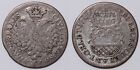 German States - Lubeck 1729-Jjj 8 Schilling Km# 144 World Silver Coin