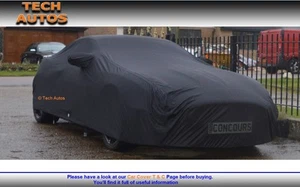 Premium Indoor Black Satin Car Cover Luxor Bentley Continental GT - Picture 1 of 12