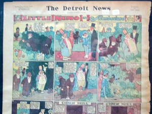 LITTLE NEMO SUNDAY Color Strip 10/18/1925 WINSOR McCAY Little Nemo n Slumberland - Picture 1 of 2