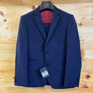 Samuel Slater Luxury Pure Merino Wool & Mohair 3 Piece Suit - 38" - Picture 1 of 24