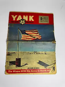 ORIGINAL WW2 JULY 9 1945 YANK MAGAZINE: THEWAACS WITH THE ARMY IN NORTH AFRICA - Picture 1 of 8