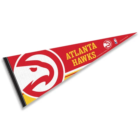 Atlanta Hawks Full Size Pennant Flag Banner Cover