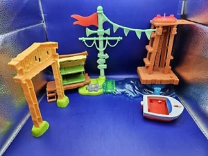 2020 Fisher-Price Imaginext SpongeBob Schwammkopf CAMP CORAL Spielset OHNE FIGUREN - Bild 1 von 13