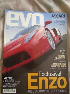 Evo No 56 Jun 2003 Enzo, Pagani Roadster, Murcielago, Ascari - Picture 1 of 1