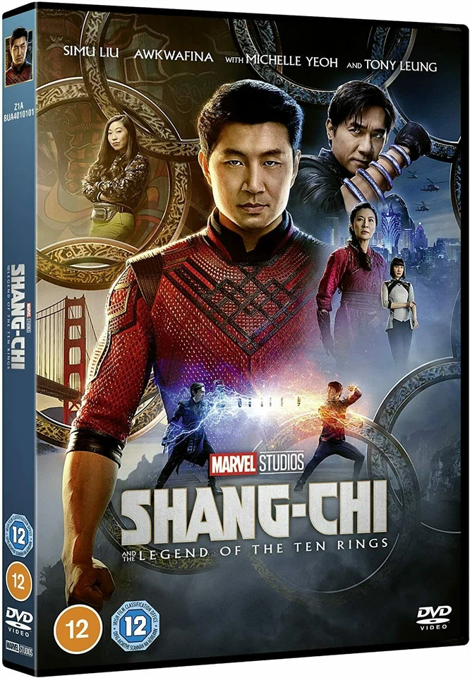 Shang-Chi and The Legend of The Ten Rings (DVD, 2021)