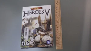 Vtg 2006 Video PC Game Might & Magic HEROES V Ubisoft *FACTORY SEALED Big Box - Picture 1 of 7