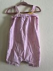 Petit Bateau Baby Girls One Piece Romper Size 12 Months Perfect Condition