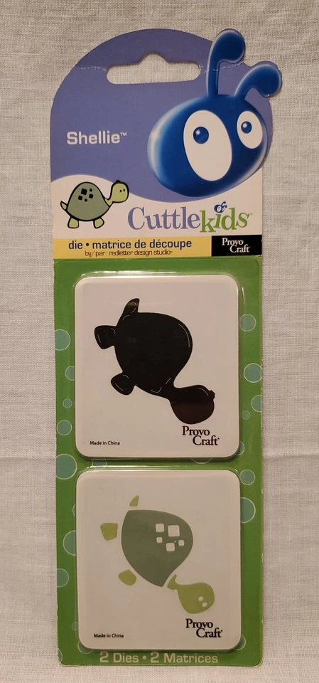 Cuttlebug Cuddlekids Die Cuts Shellie-Turtle Provo Craft - Image 1 of 4