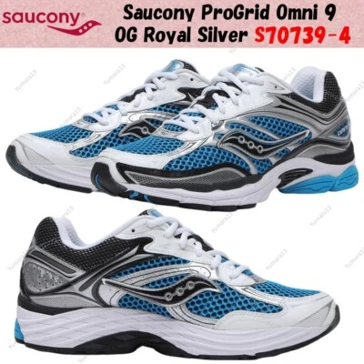 Tamaño para hombre Saucony ProGrid Omni 9 OG Royal Silver S70739-4 - Imagen 1 de 4