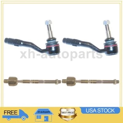 Fits 2002~2005 BMW 745i 4X Inner Outer Delphi Steering Tie Rod End - Image 1 of 3