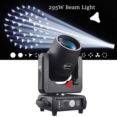 295W Moving Head Beam Light 3 Prisms DJ Disco DMX 14R Sharpy Beam Stage Lights - Image 1 of 4