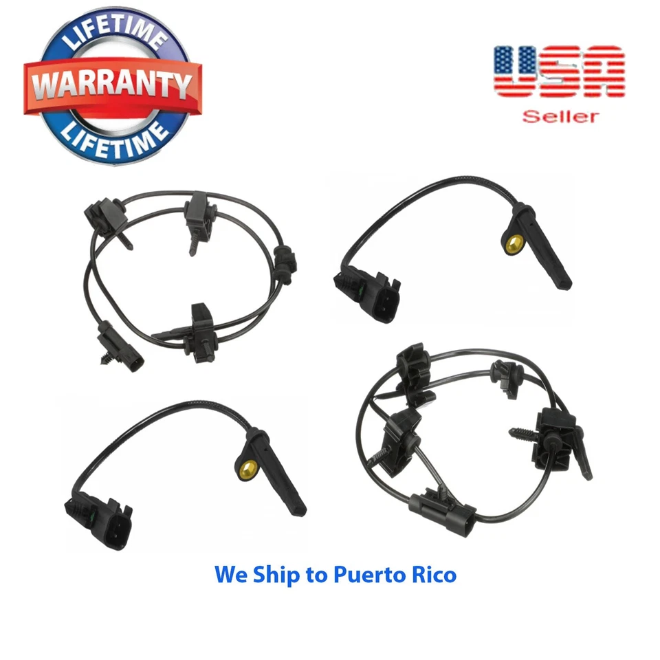 4 ABS 车轮速度传感器前后左右适合凯迪拉克 SRX 2010-2016 — 第 1/4 张图片