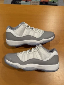 Größe 7Y - Nike Air Jordan 11 Retro Low GS Cement Grey White 528896-140 Sneaker - Bild 1 von 9