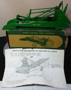 Vintage 1/16 Eska / Ertl John Deere Toy Loader with Box & Instructions - Picture 1 of 13