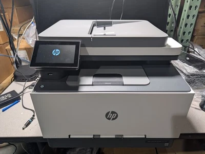 HP 3301 fdw LaserJet Pro Wireless Color Printer No Toner, Working. 86 Pages  - Image 1 of 4