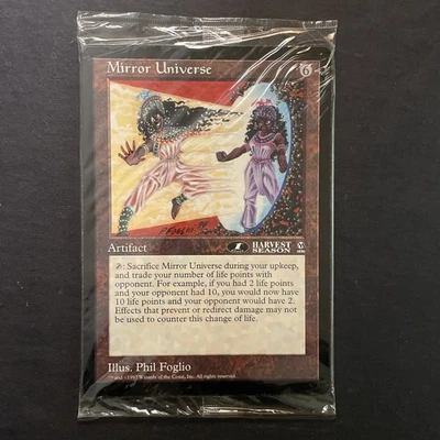 Magic The Gathering 6x9 Cartas: Cosecha Temporada 1997: NUEVO PAQUETE SELLADO Foto 1 de 4