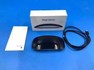 Apple Wireless Magic Mouse USB-C Black MXK63AM/A ✅❤️️✅❤️️ NEW! OPEN BOX! - Picture 1 of 7