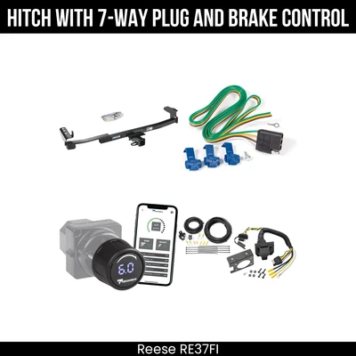 Paquete de remolque enganche + control de freno para 08-09 Ford Taurus Mercury Sable 44525 Clase 3 Foto 1 de 4