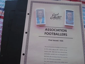 collectors society set of 50 repro association footballers 1935 - Picture 1 of 1