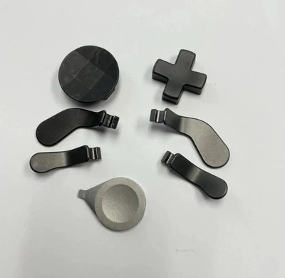 Conjunto de pás e almofadas de controle Xbox Elite Series 2 metal aço inoxidável - Imagem 1 de 2