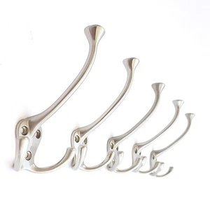 5er Pack TriLeg Haken, Schwerlast Big Triple Leg/Doppel Kleiderhaken Basis. Entrywa... - Bild 1 von 5