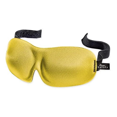 Bucky 40 Blinks No Pressure Eye Mask for Travel & Sleep, Gold, One Size - Image 1 of 1