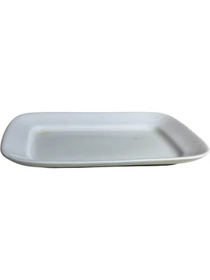 Vintage Alfred Meakin Royal Ironstone China Serving Platter White Rectangular En - Image 1 of 4