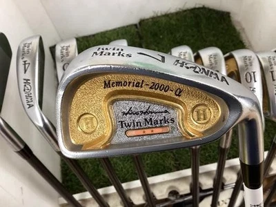 HONMA GOLF Twin Marks 2000-α 10pcs Iron Set 3-11/SW Flex-R 2STAR No H/C - Image 1 of 4