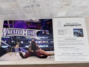WWE Bray Wyatt signed 11x14 autographed photo The Fiend BAS Beckett COA LOA - Picture 1 of 5