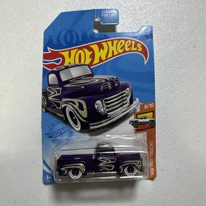 Hot Wheels '49 Ford F1 225/250 Purple HW Hot Trucks 6/10 - Bild 1 von 3