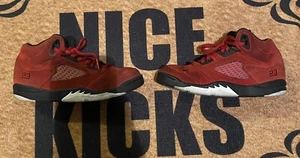 Size 3Y- Jordan 5 Retro Raging Bulls 2021. Youth Kicks 7-10 Condition - Picture 1 of 5