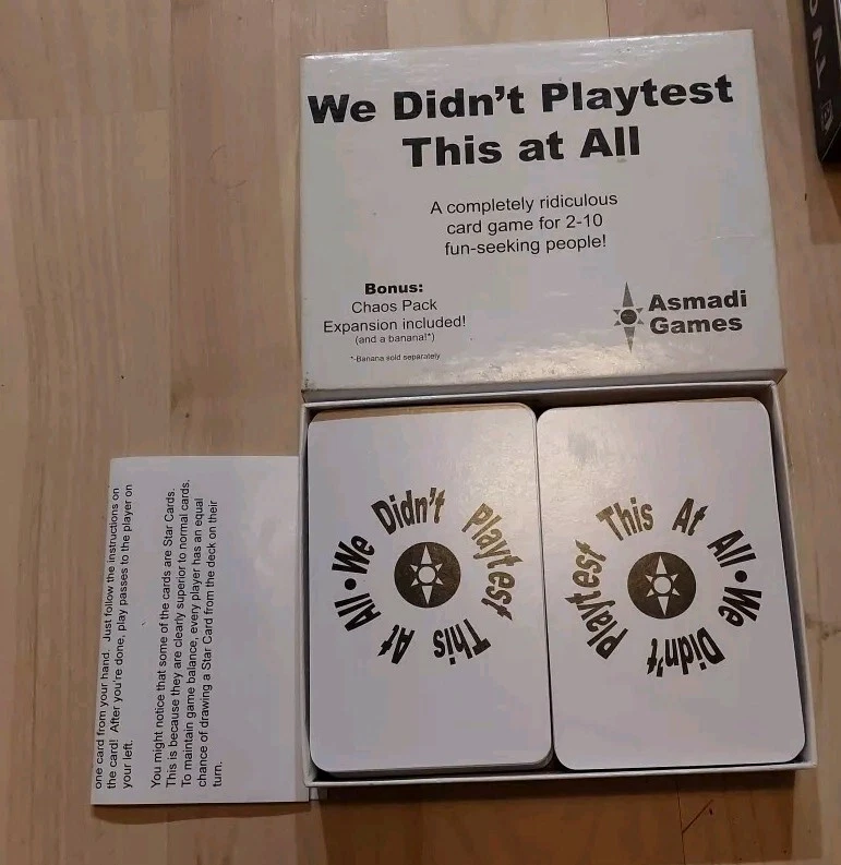 Игра для вечеринок We Didn't Playtest This At All Asmadi Games - Изображение 1 из 1
