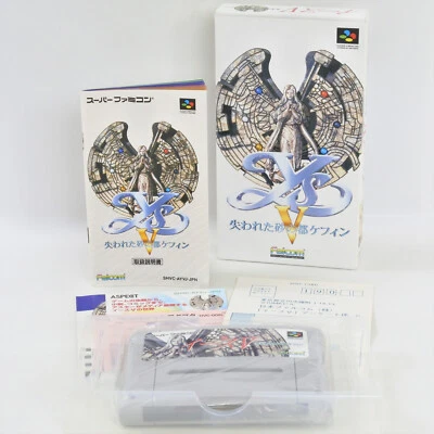 YS V 5 Kefin Lost City Super Famicom Nintendo 2654 sf - Image 1 of 4
