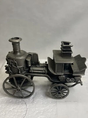 Franklin Mint Pewter Fire Engines of World Merryweather - Image 1 of 4