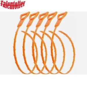 Drenaje Serpiente Ducha Drenaje Drenaje Cabello 5 Piezas Trampa para el Cabello Zueco Removedor 20 Pulgadas - Imagen 1 de 9