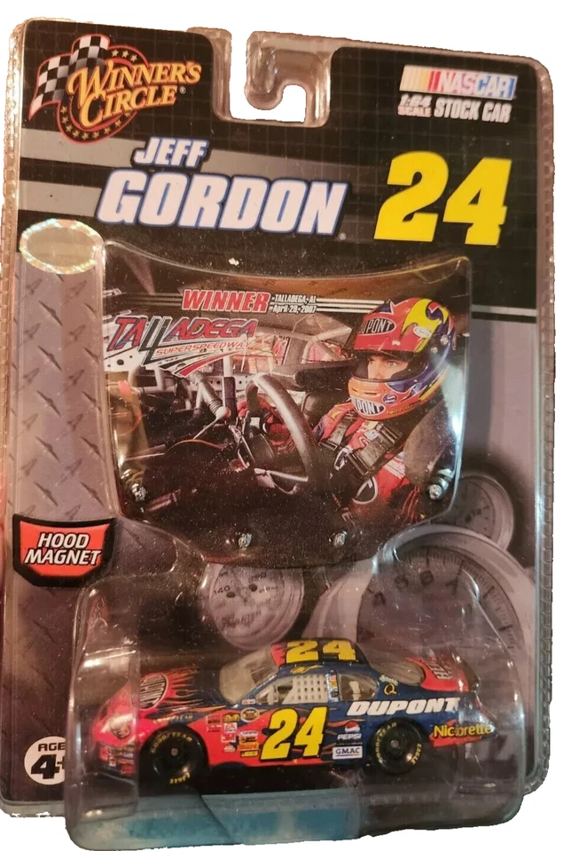 Winners Circle Talladega 2007 ganador 1/64 diecast Jeff Gordon #24 ¡Envío gratuito! Foto 1 de 1