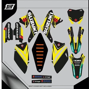 Kit Grafiche adesivi SUZUKI RMZ 250 2010 al 2017 10 11 12 13 14 15 16 17 - Picture 1 of 1