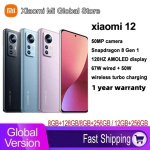 Xiaomi Mi 12 5G 128GB 256GB 50MP Unlocked Global Android Version Smartphon New - Picture 1 of 15