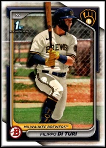 Bowman Prospects #BP-101 2024 Filippo Di Turi - ¡Primer envío gratuito! - Imagen 1 de 2