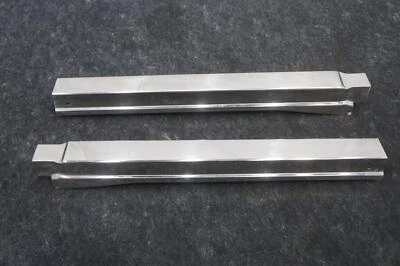 Set 2 Left Right B Pillar Chrome Trim Molding Rolls Royce Silver Shadow 1965-80 - Image 1 of 2