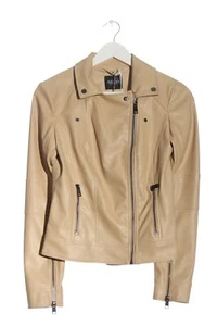 GUESS Chaqueta de cuero de imitación Mujeres Talla EU 36 crema look casual - Imagen 1 de 5