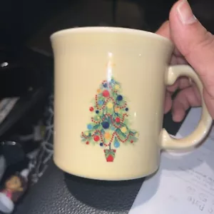 Fiestaware Ivory Christmas Tree Java Mug - Picture 1 of 5