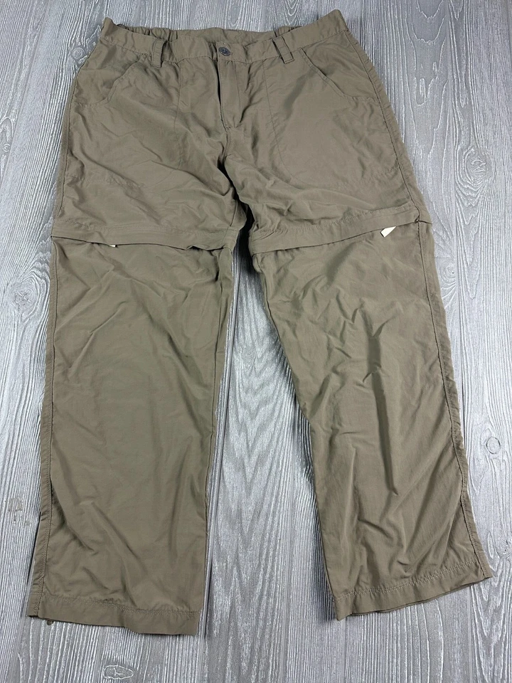 White Sierra Convertible Pants Womens Size XL Tan - Image 1 of 4
