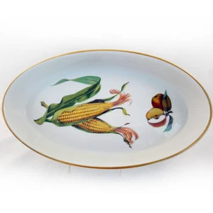 EVESHAM GOLD by Royal Worcester Sole Oval Baking Dish 12.5" long NEW NEVER USED  - Picture 1 of 4
