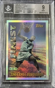 1995 TOPPS MYSTERY FINEST REFRACTOR #M2 ANFERNEE HARDAWAY BGS 9 MINT MAGIC - Picture 1 of 2