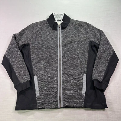 Chaqueta Carbon 2 Cobalto Para Hombre Grande Gris Negra Forrada Sherpa Cremallera Completa Exterior Adulto Foto 1 de 4