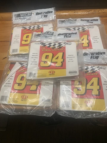 1998 NASCAR Signature Series Bill Elliott Vintage Flag Lot New Cover