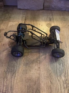Losi Mini Slider 1/18 Scale Sprint Car Brushed ARTR Used. Oval Racer CHASSIS - Picture 1 of 5