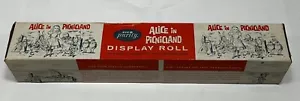 Vtg Alice In Picnicland Wonderland Poster Display Roll 100 ft Length NIB NOS - Picture 1 of 10