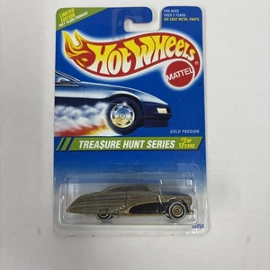 Hot Wheels - Purple Passion - 1995 Treasure Hunt With Protector Nice Clean Card - Picture 1 of 8
